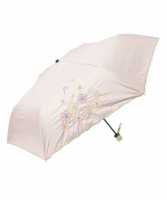 Jocomomola / ホコモモラ 傘 | 【晴雨兼用】フラワー刺繍折りたたみ傘