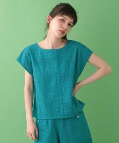 Jocomomola / ホコモモラ シャツ・ブラウス | アイレットレースブラウス