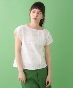 Jocomomola / ホコモモラ シャツ・ブラウス | アイレットレースブラウス