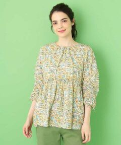 Jocomomola / ホコモモラ その他トップス | リーフ＆バードプリントチュニック