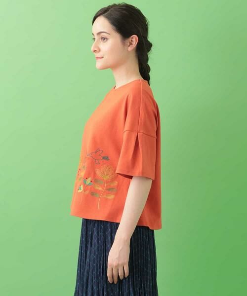 Jocomomola / ホコモモラ カットソー | トロピカルTシャツ | 詳細1