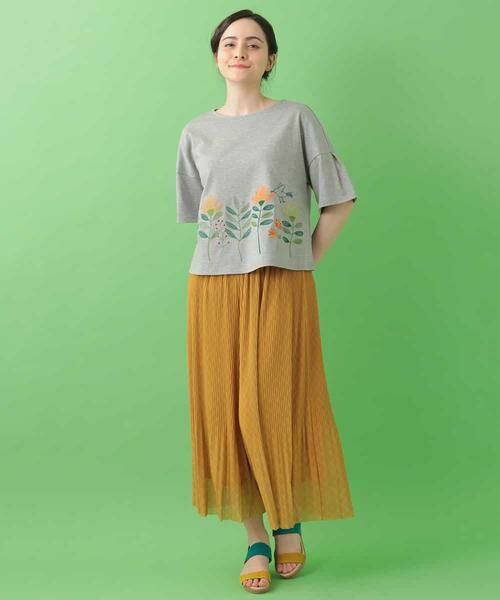 Jocomomola / ホコモモラ カットソー | トロピカルTシャツ | 詳細11