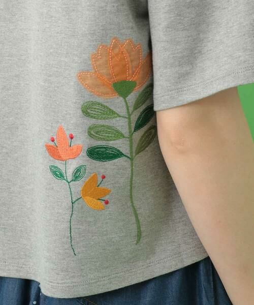 Jocomomola / ホコモモラ カットソー | トロピカルTシャツ | 詳細9