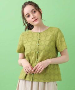 Jocomomola / ホコモモラ シャツ・ブラウス | サークルコットンレースブラウス