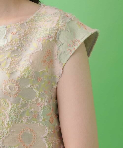 Jocomomola / ホコモモラ ドレス | フラワージャガード刺繍ワンピース | 詳細4
