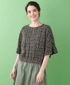 Jocomomola / ホコモモラ カットソー | パイルジャガードマルチカラーカットソー