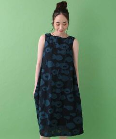 Jocomomola / ホコモモラ ロング・マキシ丈ワンピース | おさかなジャガードワンピース