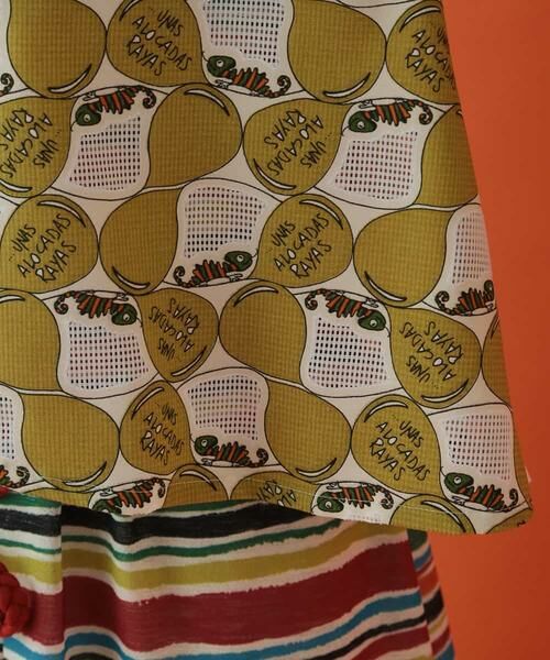 Jocomomola / ホコモモラ シャツ・ブラウス | camaleon カメレオンプリントブラウス | 詳細6