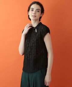 Jocomomola / ホコモモラ シャツ・ブラウス | ネコちゃん ジャカードブラウス