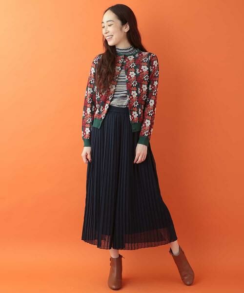 Jocomomola / ホコモモラ ニット・セーター | 【前後着用OK】LINEA DE FLORES ニットプルオーバー | 詳細7