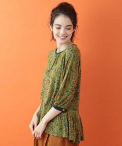 Jocomomola / ホコモモラ カットソー | フロールコミック　フラワープリントトップス