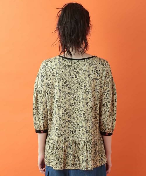 Jocomomola / ホコモモラ カットソー | フロールコミック　フラワープリントトップス | 詳細2