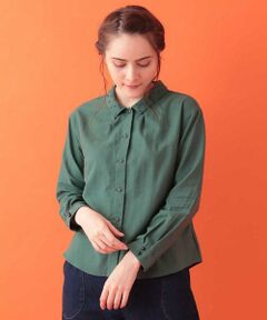 Jocomomola / ホコモモラ シャツ・ブラウス | フラワー刺繍ポイントブラウス