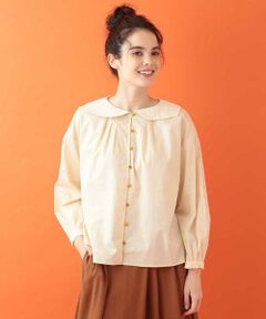 Jocomomola / ホコモモラ シャツ・ブラウス | カラミレースブラウス