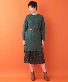 Jocomomola / ホコモモラ ニット・セーター | カラーネップニットワンピース