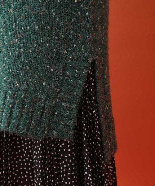 Jocomomola / ホコモモラ ニット・セーター | カラーネップニットワンピース | 詳細6