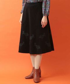 Jocomomola / ホコモモラ ロング・マキシ丈スカート | じょおう と とり 起毛スカート