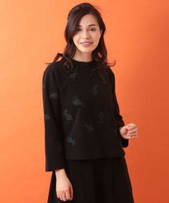 Jocomomola / ホコモモラ カットソー | じょおう と とり 起毛プルオーバー