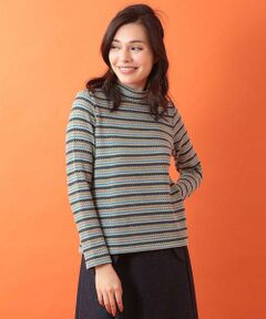 Jocomomola / ホコモモラ カットソー | マルチボーダーカットソー