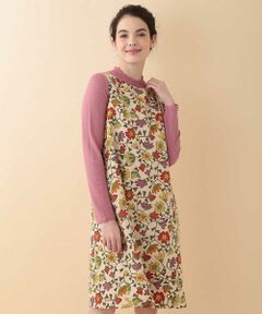 Jocomomola / ホコモモラ ロング・マキシ丈ワンピース | Recortables フラワープリントワンピース