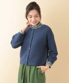 Jocomomola / ホコモモラ ニット・セーター | 【前後着用可】SUAVE ニットカーディガン
