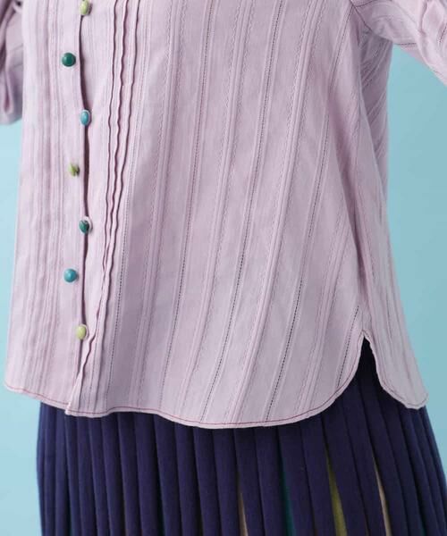 Jocomomola / ホコモモラ シャツ・ブラウス | カラミレースブラウス | 詳細5