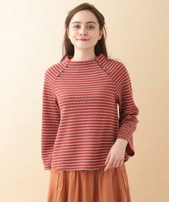 Jocomomola / ホコモモラ カットソー | チロリアンボーダーカットソー