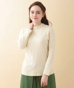 Jocomomola / ホコモモラ カットソー | コットンモダールインナートップ