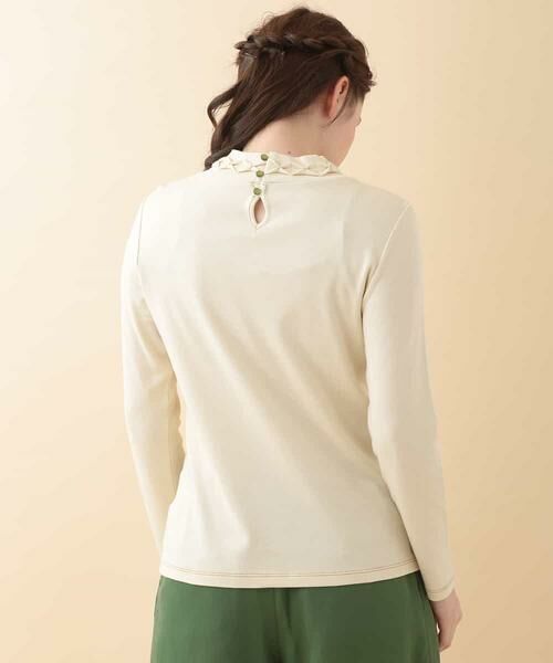 Jocomomola / ホコモモラ カットソー | コットンモダールインナートップ | 詳細2