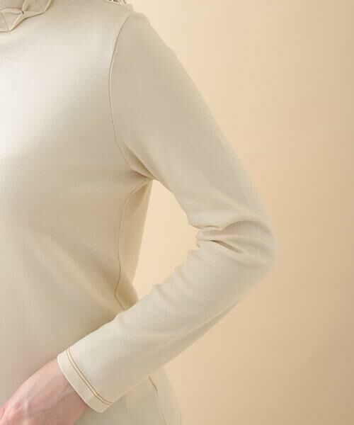 Jocomomola / ホコモモラ カットソー | コットンモダールインナートップ | 詳細5