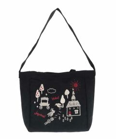 Jocomomola / ホコモモラ トートバッグ | 【2WAY】PET刺繍トートバッグ
