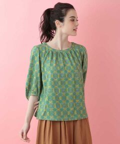 Jocomomola / ホコモモラ カットソー | El laberint 迷路プリントカットソー