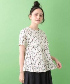 Jocomomola / ホコモモラ カットソー | 伝言ゲーム　フェイスプリントカットソー