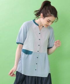 Jocomomola / ホコモモラ シャツ・ブラウス | JUEGOS パッチワークブラウス