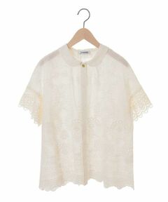 Jocomomola / ホコモモラ シャツ・ブラウス | Flores スカラップレースブラウス