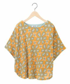 Flores Trianglulo フラワージャカードカットソー