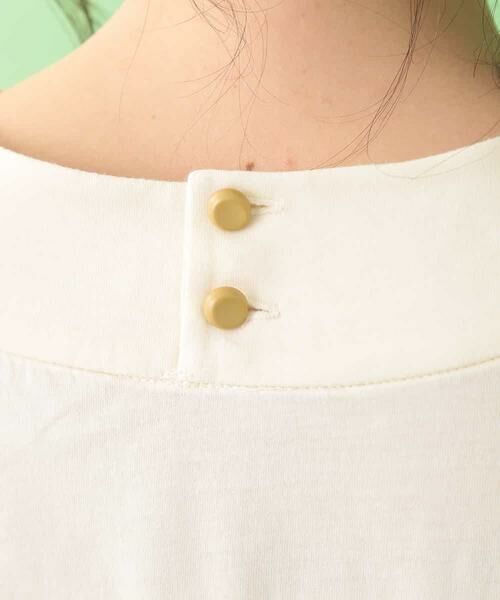 Jocomomola / ホコモモラ カットソー | Acanthus emb フラワー刺繍Tシャツ | 詳細7