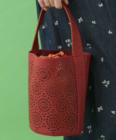 Jocomomola / ホコモモラ その他小物 | フェイクレザーパンチングバッグ