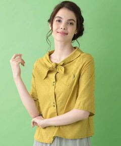 Jocomomola / ホコモモラ シャツ・ブラウス | Punto セーラー風ドビーブラウス