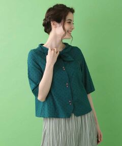 Jocomomola / ホコモモラ シャツ・ブラウス | Punto セーラー風ドビーブラウス