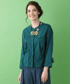 Jocomomola / ホコモモラ シャツ・ブラウス | Punto コットンドビーブラウス