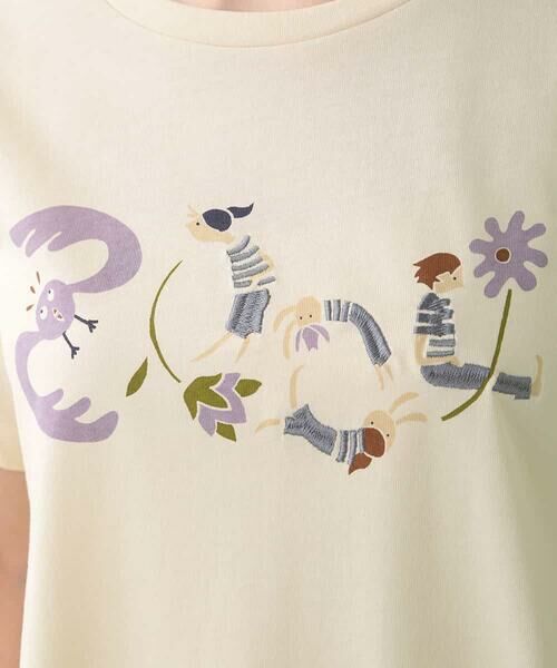 Jocomomola / ホコモモラ カットソー | agradable 2004ロゴTシャツ | 詳細6