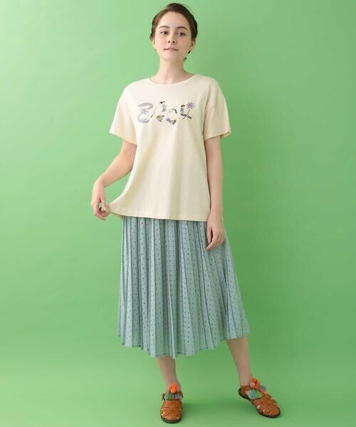 Jocomomola / ホコモモラ カットソー | agradable 2004ロゴTシャツ | 詳細8