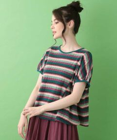 Jocomomola / ホコモモラ カットソー | Rio マルチボーダーカットソー