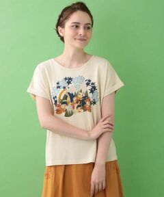 Jocomomola / ホコモモラ カットソー | Carnaval プリントカットソー