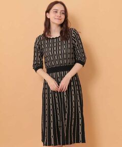 Jocomomola / ホコモモラ ロング・マキシ丈ワンピース | ハイツイストニットワンピース