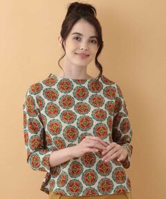 Jocomomola / ホコモモラ カットソー | Solos タイルフラワーカットソー