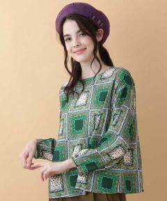 Jocomomola / ホコモモラ シャツ・ブラウス | Reves mapa プリントブラウス