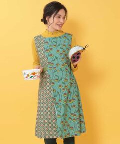 Jocomomola / ホコモモラ ロング・マキシ丈ワンピース | ワンピースデザインエプロン