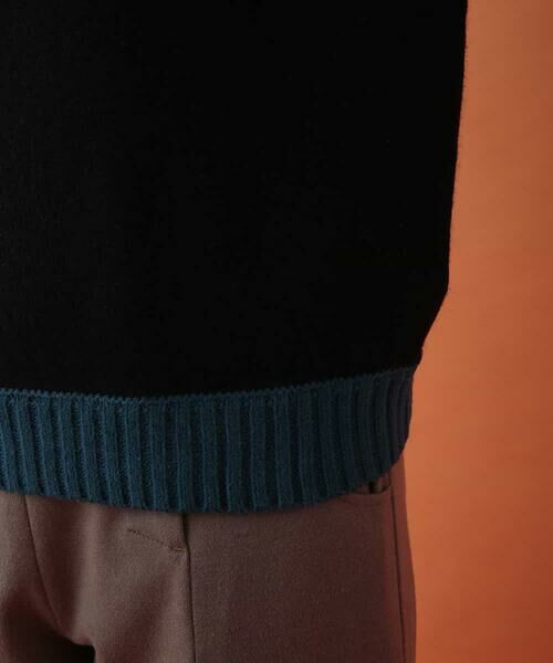Jocomomola / ホコモモラ ニット・セーター | Color Bloque 配色ニットプルオーバー | 詳細5